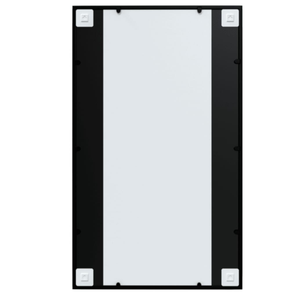 vidaXL Oglinzi de perete, 6 buc., negru, 100x60 cm, metal vidaXL Oglinzi de perete, 6 buc., negru, 100x60 cm, metal