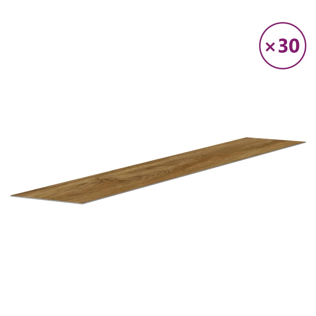 vidaXL Panouri de perete aspect lemn, maro, 4,12 m², PVC vidaXL Panouri de perete aspect lemn, maro, 4,12 m², PVC