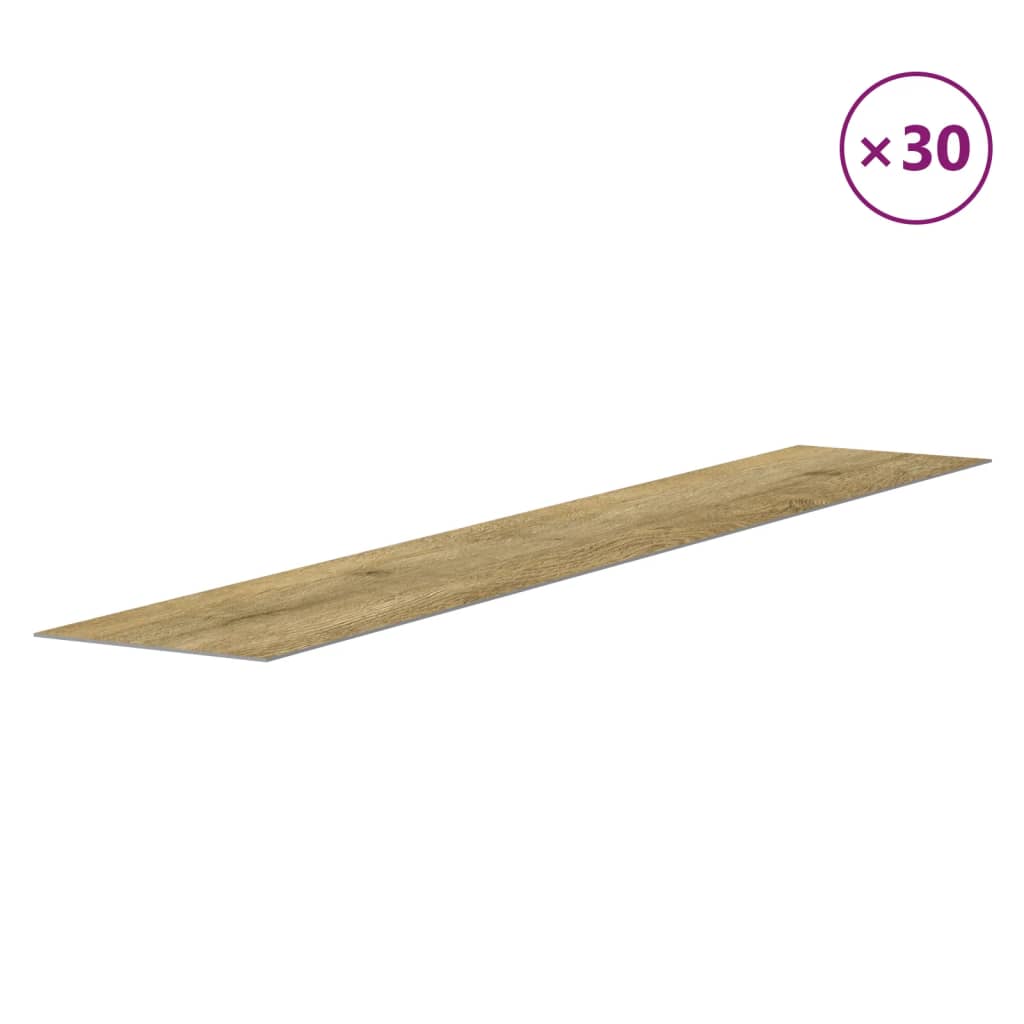 vidaXL Panouri de perete aspect lemn, maro, 4,12 m², PVC vidaXL Panouri de perete aspect lemn, maro, 4,12 m², PVC