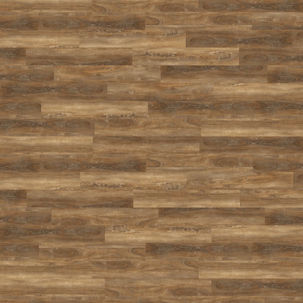 vidaXL Panouri de perete aspect lemn, maro, 4,12 m², PVC
