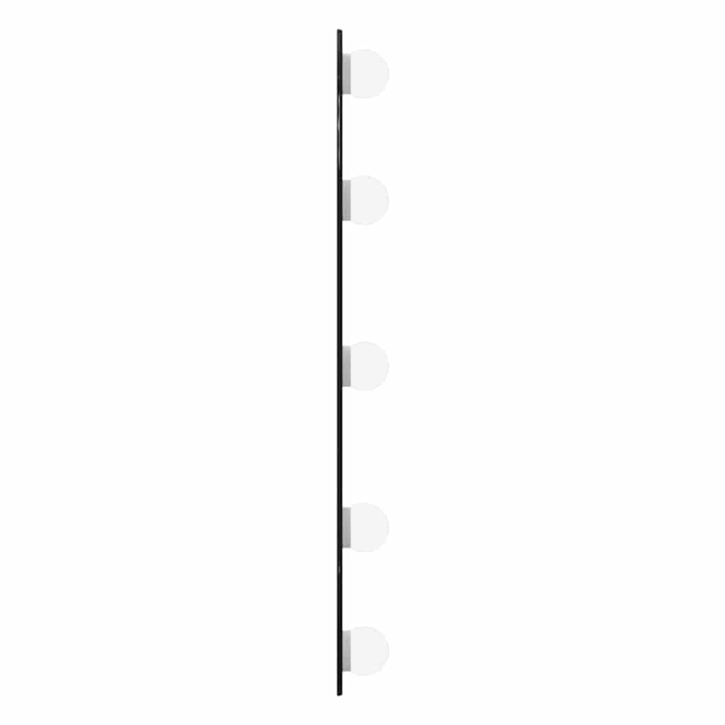 vidaXL Oglindă de perete cu lumini LED 20x50 cm oval sticlă vidaXL Oglindă de perete cu lumini LED 20x50 cm oval sticlă