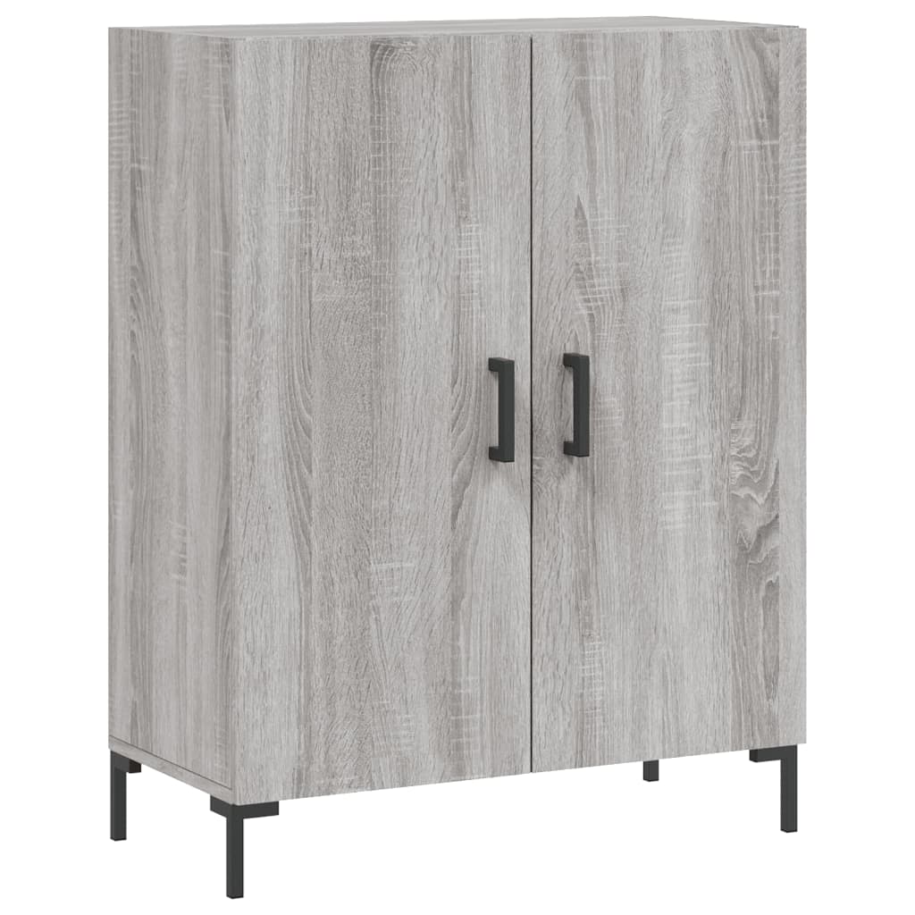 vidaXL Dulap înalt, gri sonoma, 69,5x34x180 cm, lemn compozit