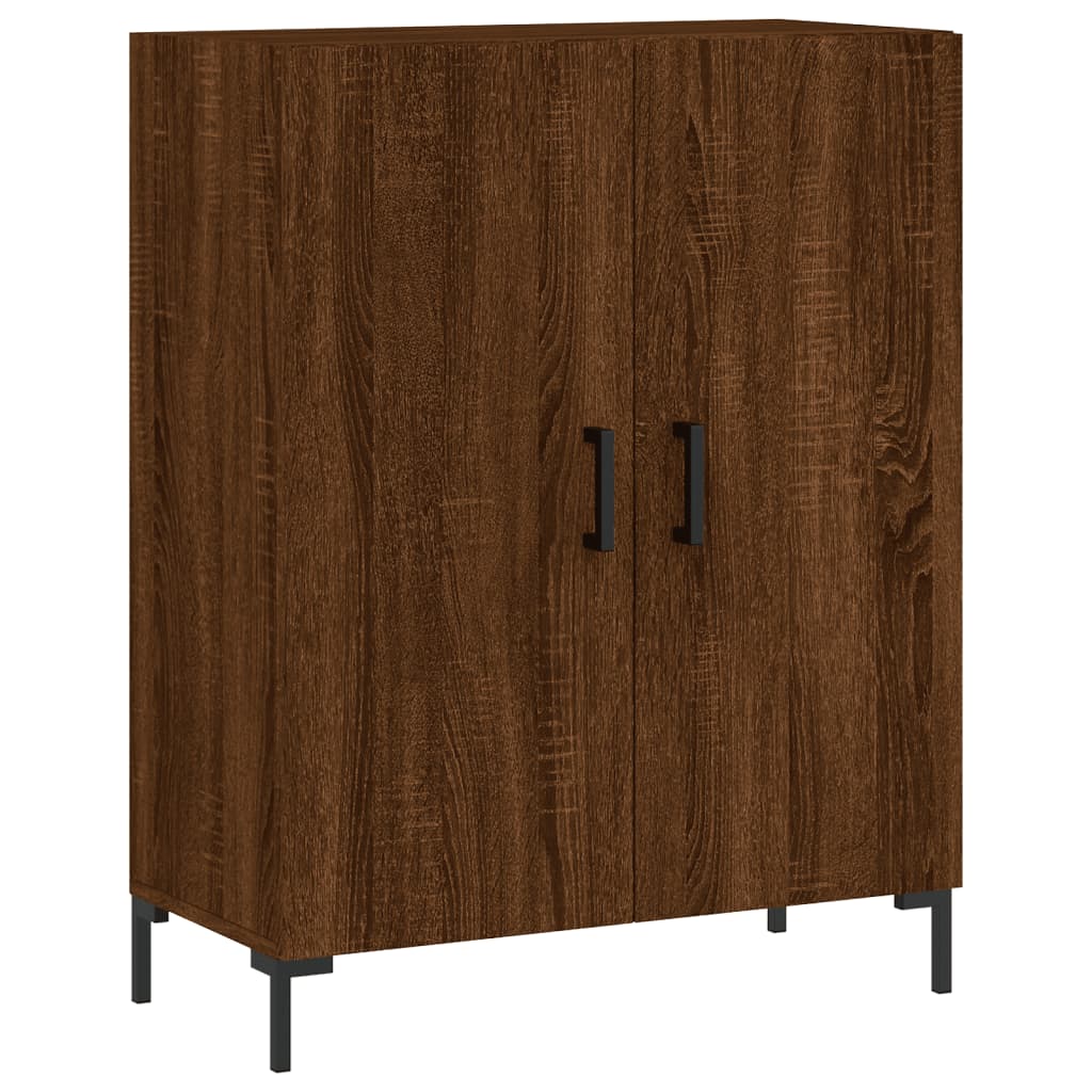 vidaXL Dulap înalt, stejar maro, 69,5x34x180 cm, lemn compozit vidaXL Dulap înalt, stejar maro, 69,5x34x180 cm, lemn compozit