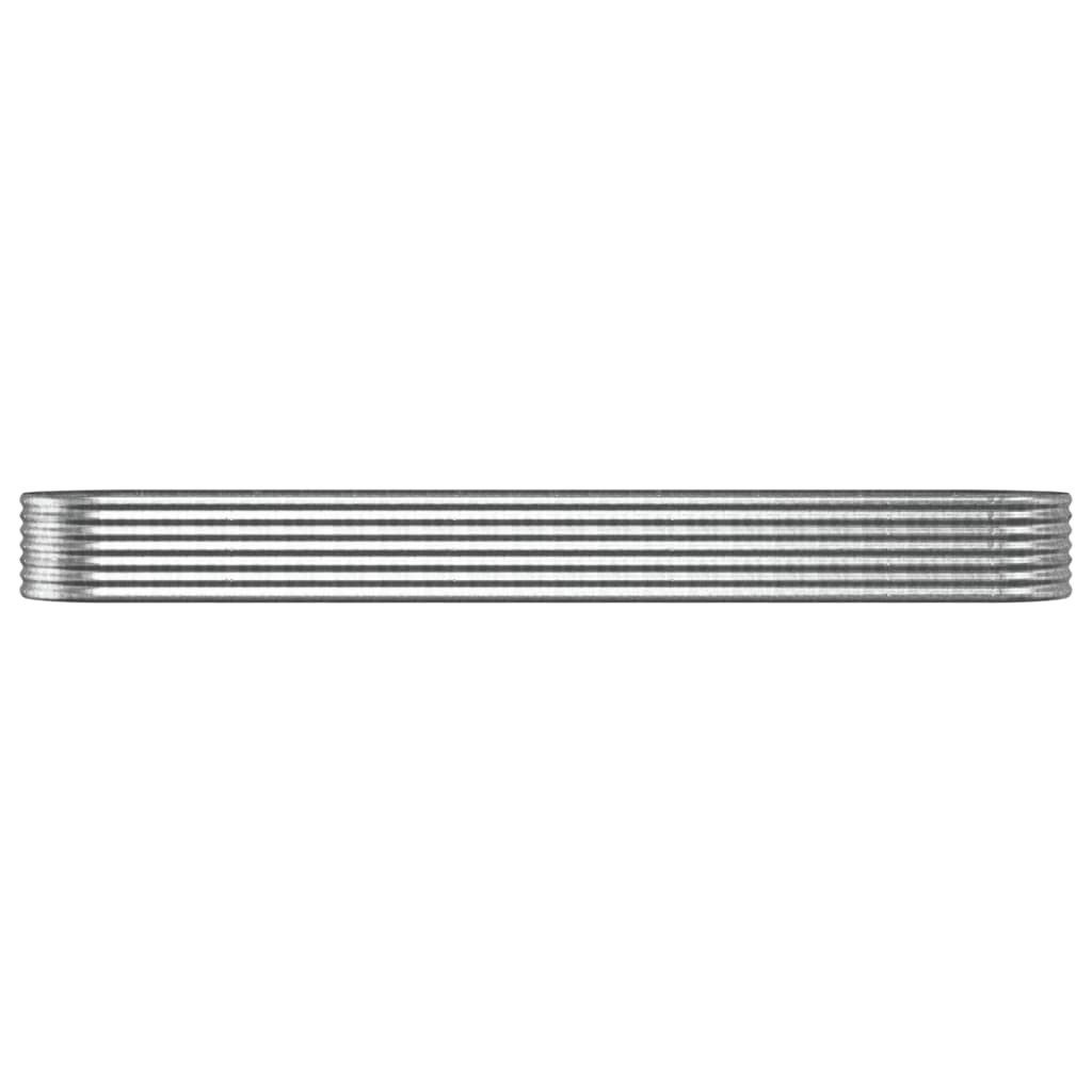vidaXL Strat înălțat grădină 368x80x36 cm oțel vopsit electrostatic vidaXL Strat înălțat grădină 368x80x36 cm oțel vopsit electrostatic