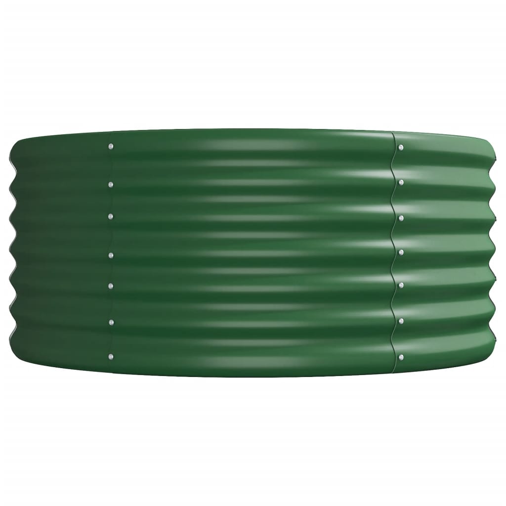 vidaXL Strat înălțat grădină 620x80x36 cm oțel vopsit electrostatic