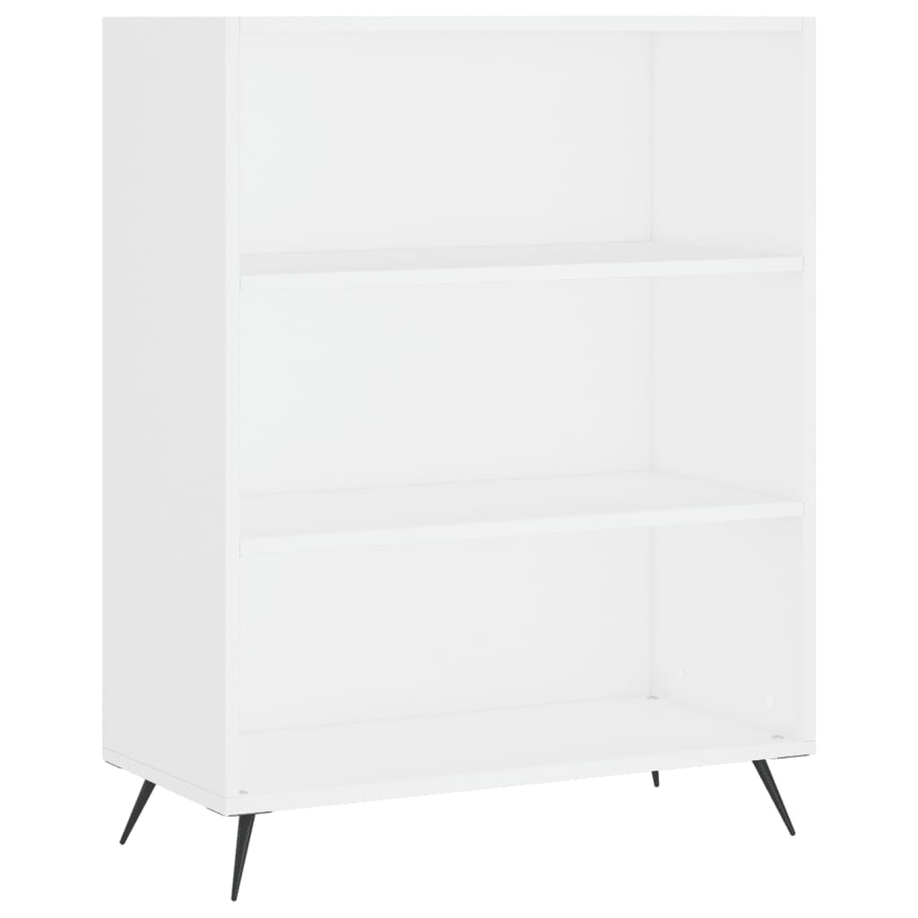 vidaXL Dulap înalt, alb, 69,5x32,5x180 cm, lemn prelucrat