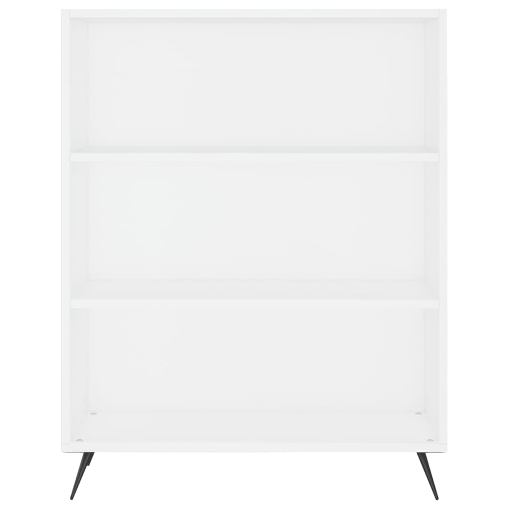 vidaXL Dulap înalt, alb, 69,5x32,5x180 cm, lemn prelucrat
