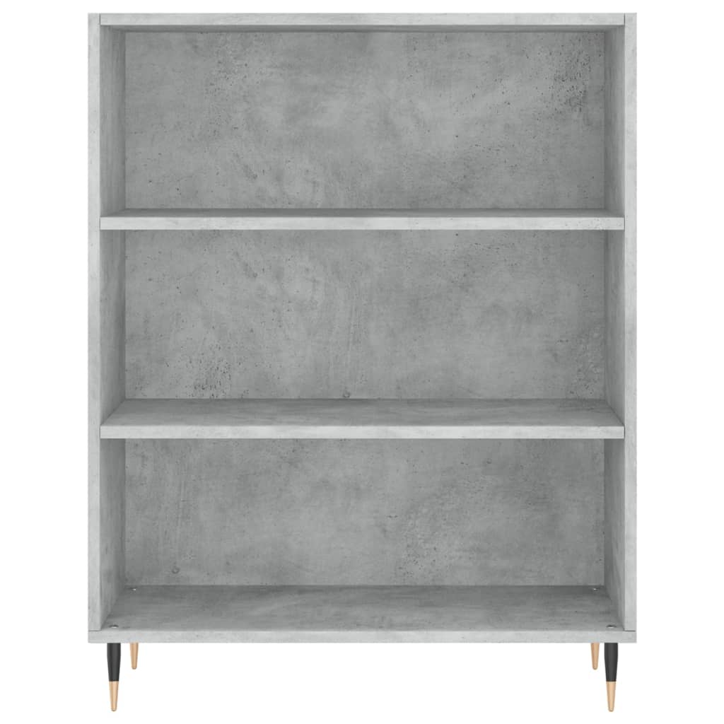 vidaXL Dulap înalt, gri beton, 69,5x32,5x180 cm, lemn prelucrat vidaXL Dulap înalt, gri beton, 69,5x32,5x180 cm, lemn prelucrat