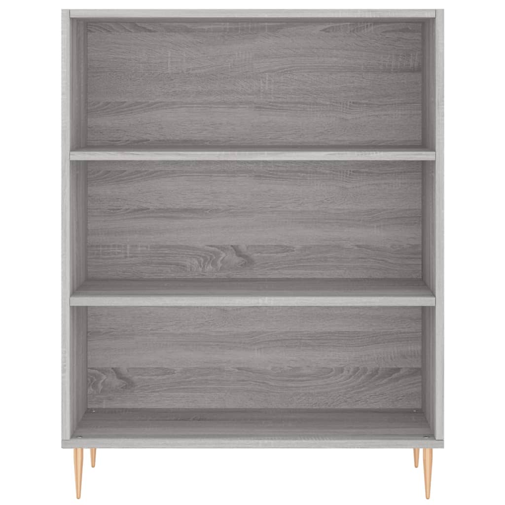 vidaXL Dulap înalt, gri sonoma, 69,5x32,5x180 cm, lemn prelucrat
