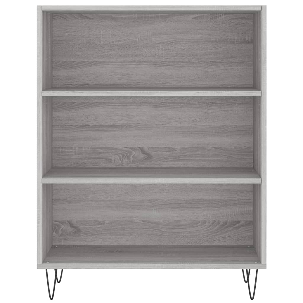 vidaXL Dulap înalt, gri sonoma, 69,5x32,5x180 cm, lemn prelucrat