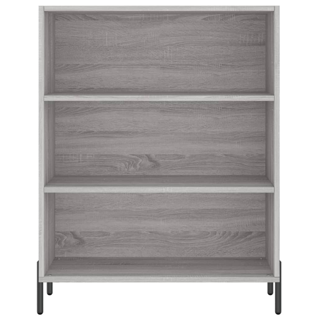 vidaXL Dulap înalt, gri sonoma, 69,5x32,5x180 cm, lemn compozit