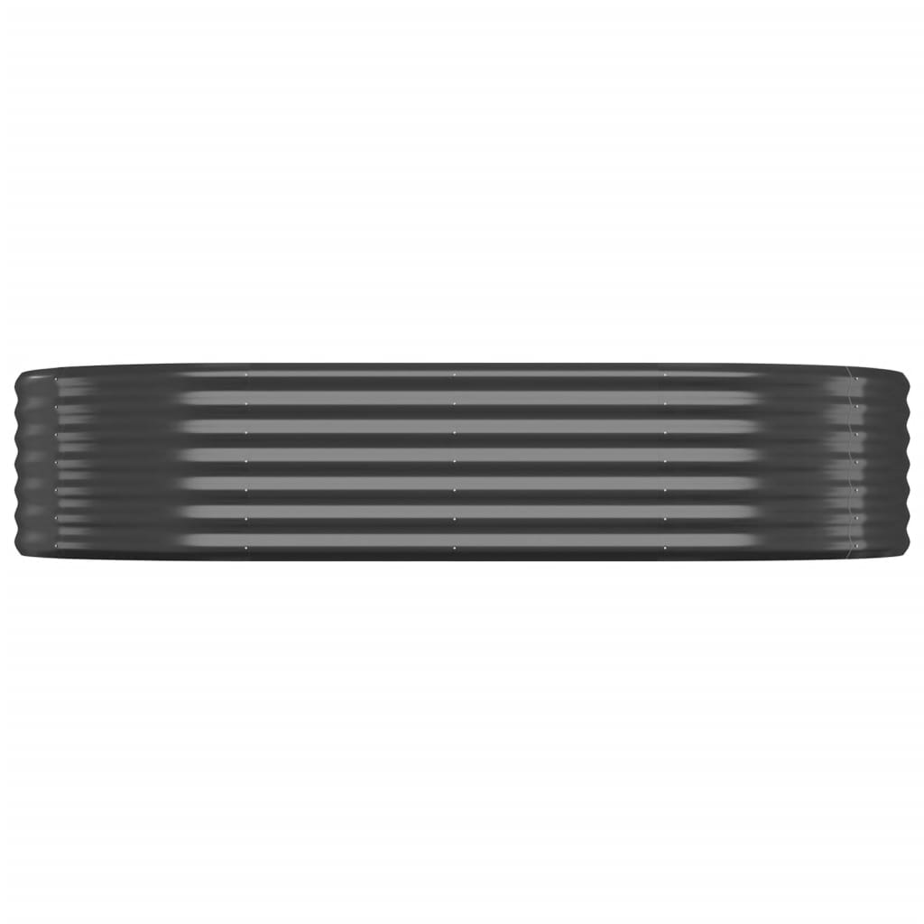 vidaXL Strat înălțat grădină 175x100x36 cm oțel galvanizat vidaXL Strat înălțat grădină 175x100x36 cm oțel galvanizat