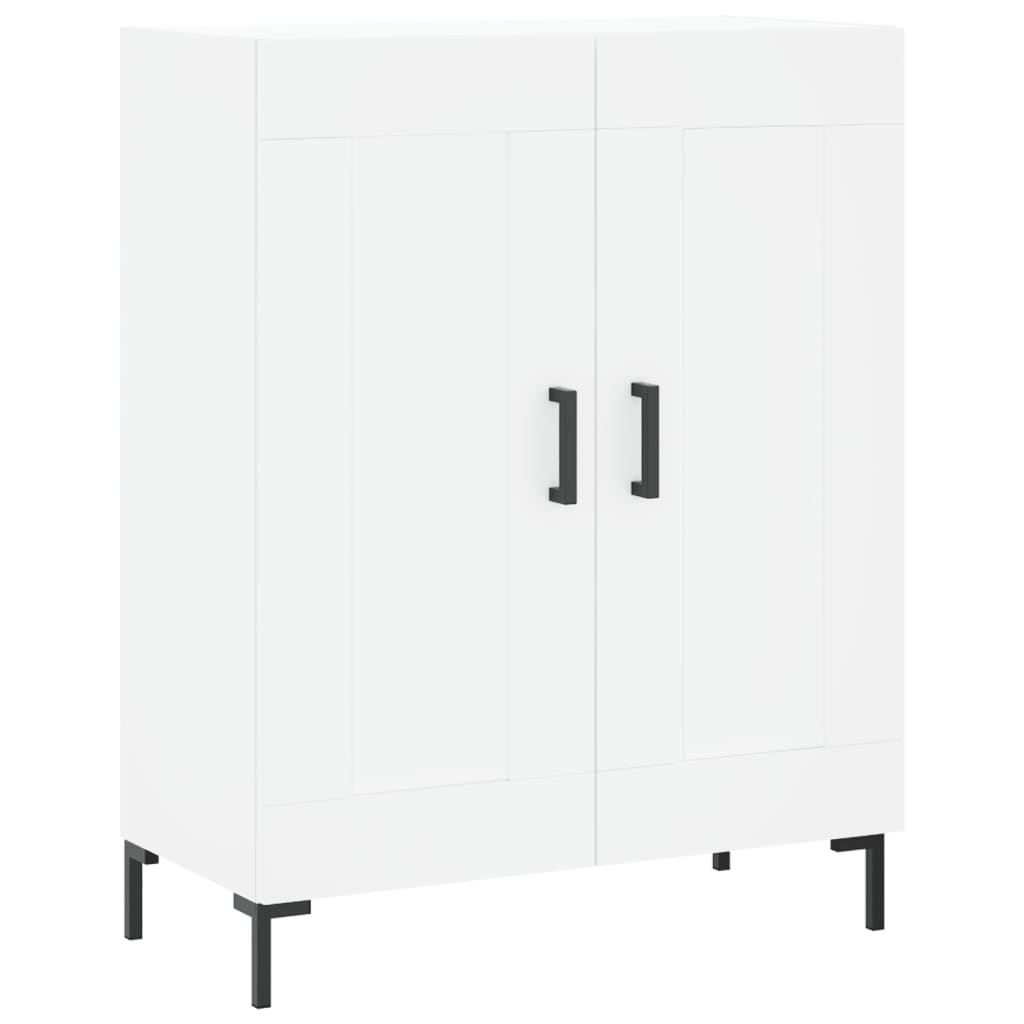 vidaXL Dulap înalt, alb, 69,5x34x180 cm, lemn compozit