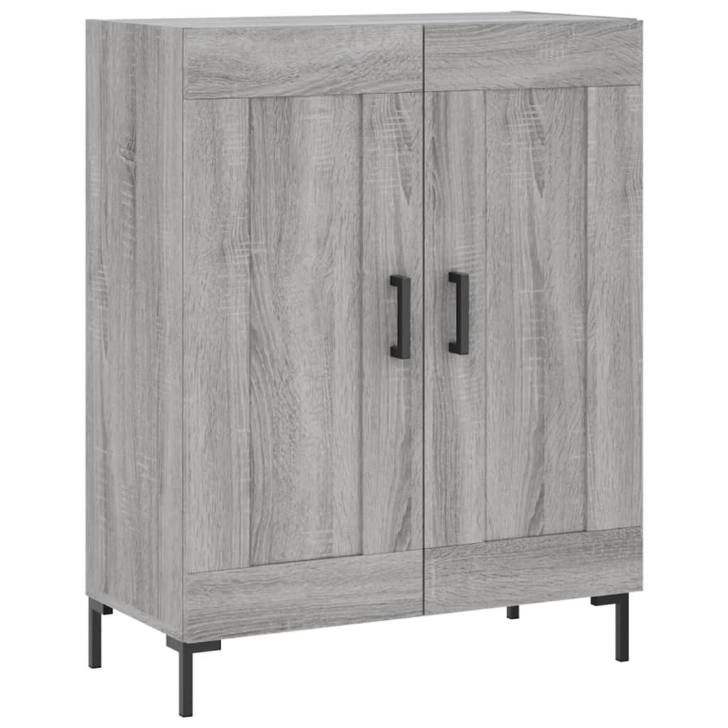 vidaXL Dulap înalt, gri sonoma, 69,5x34x180 cm, lemn compozit