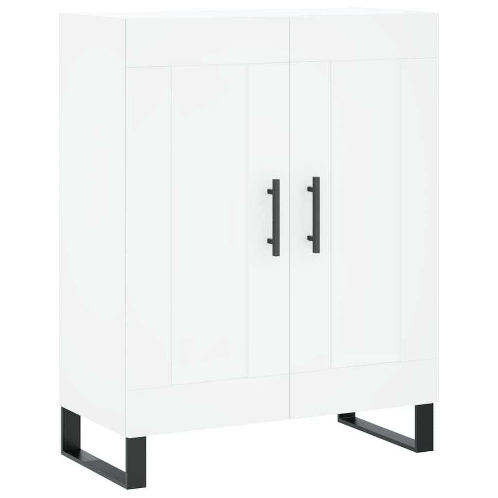 vidaXL Dulap înalt, alb, 69,5x34x180 cm, lemn compozit