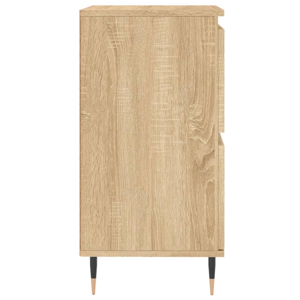 vidaXL Servante, 2 piese, stejar sonoma, lemn prelucrat vidaXL Servante, 2 piese, stejar sonoma, lemn prelucrat