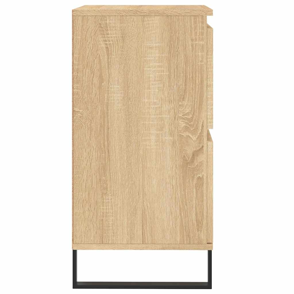 vidaXL Servante, 2 piese, stejar sonoma, lemn prelucrat vidaXL Servante, 2 piese, stejar sonoma, lemn prelucrat