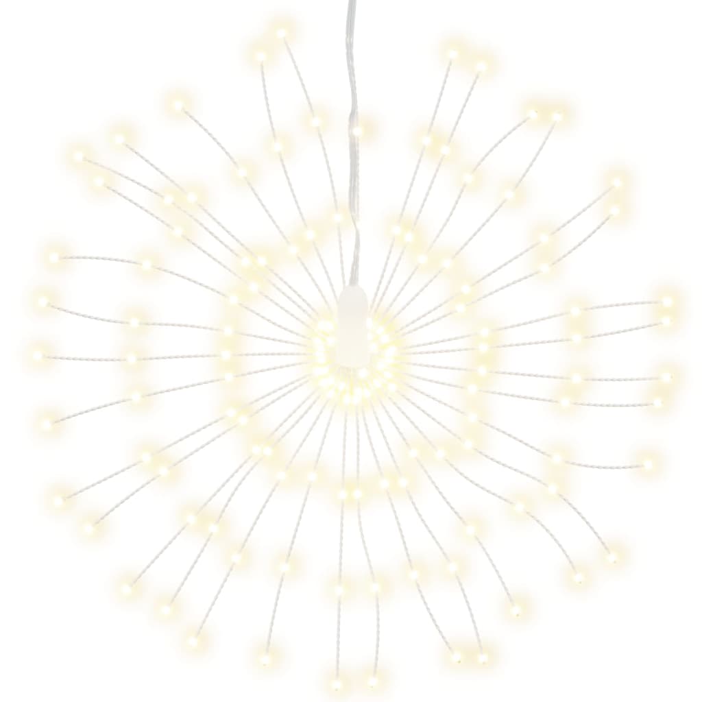 vidaXL Lumini stelare de Crăciun 140 LED-uri, 8 buc., alb cald, 17 cm vidaXL Lumini stelare de Crăciun 140 LED-uri, 8 buc., alb cald, 17 cm