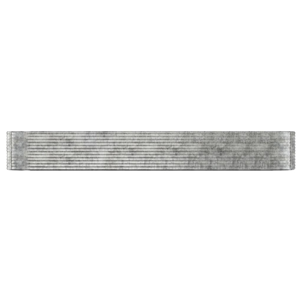 vidaXL Strat înălțat grădină 507x100x68 cm oțel vopsit electrostatic