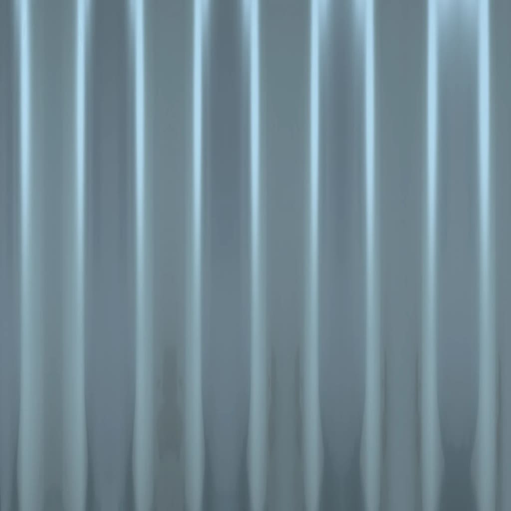 vidaXL Panouri acoperiș 12 buc. gri 80x36 cm oțel galvanizat