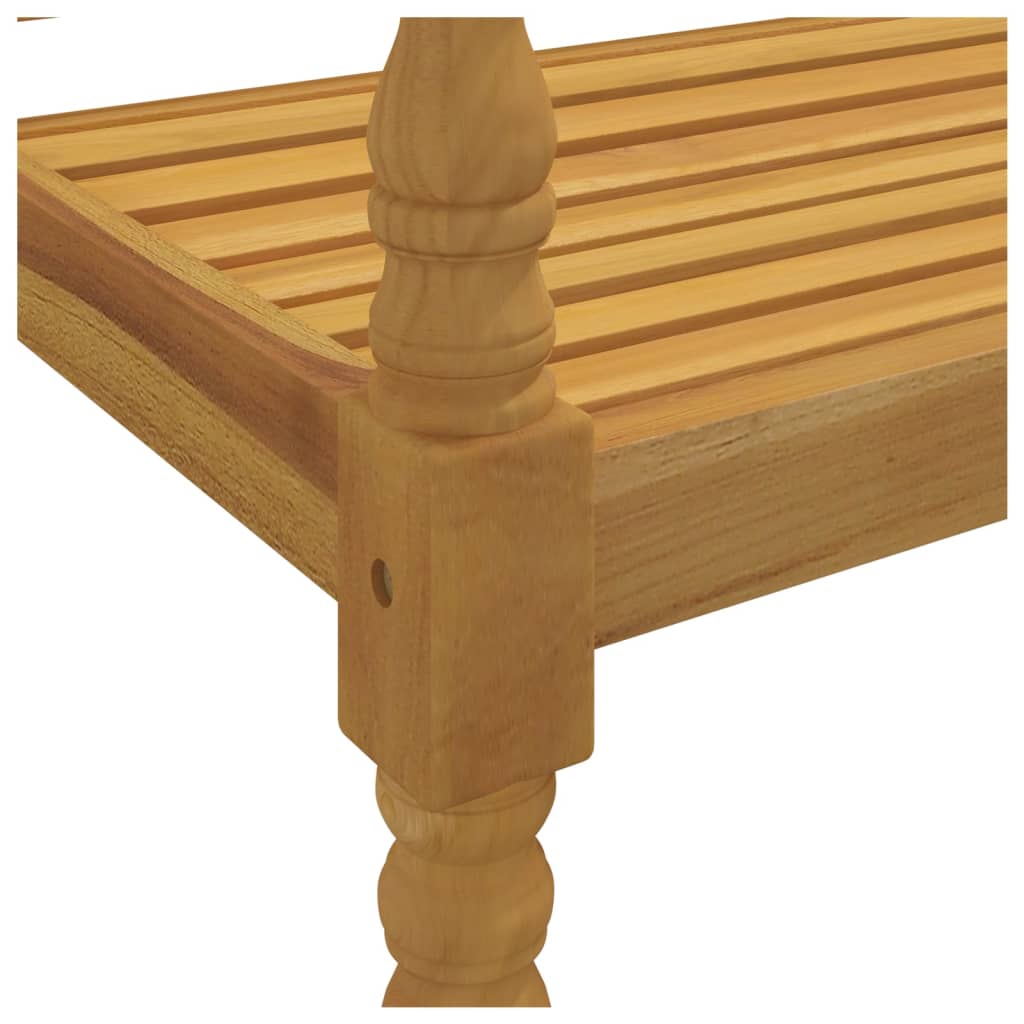 vidaXL Bancă Batavia, 150 cm, lemn masiv de tec vidaXL Bancă Batavia, 150 cm, lemn masiv de tec