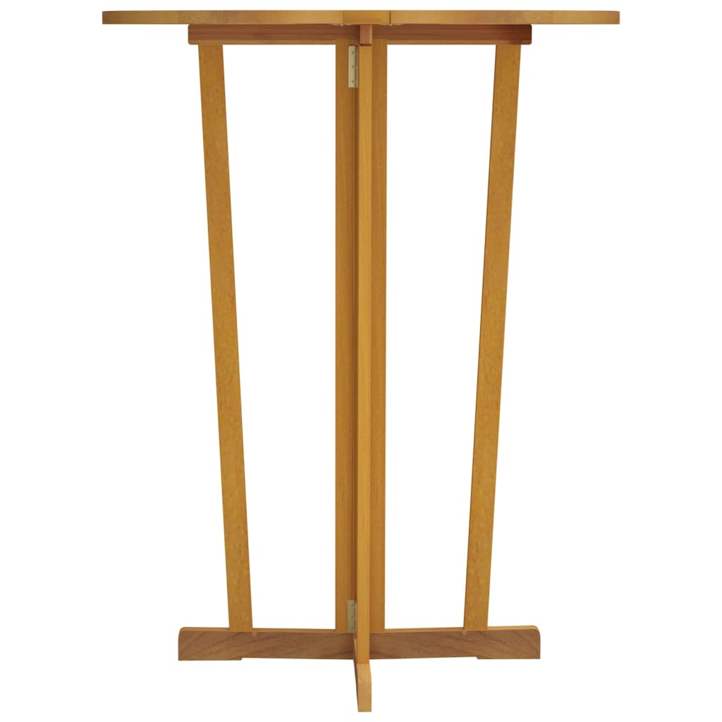 vidaXL Masă de bar pliabilă, 90x65x105 cm, lemn masiv de tec