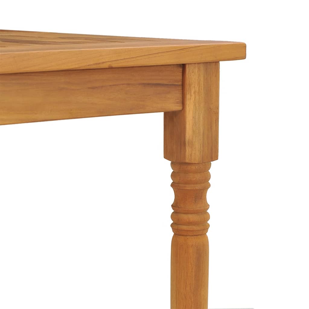 vidaXL Masa Batavia, 150x90x75 cm, lemn masiv de tec vidaXL Masa Batavia, 150x90x75 cm, lemn masiv de tec