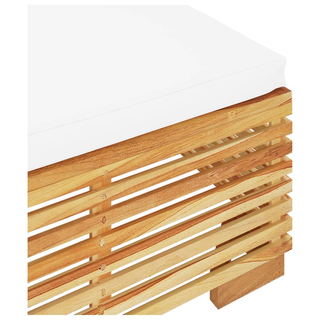 vidaXL Set mobilier de grădină, 2 piese, lemn masiv de tec vidaXL Set mobilier de grădină, 2 piese, lemn masiv de tec