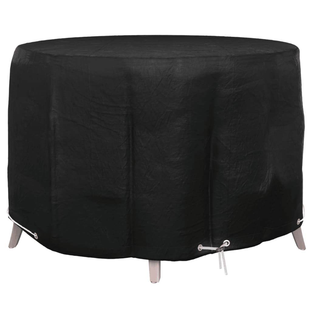 vidaXL Husă mobilier de grădină, 6 ocheți, rotund, Ø125x75 cm vidaXL Husă mobilier de grădină, 6 ocheți, rotund, Ø125x75 cm
