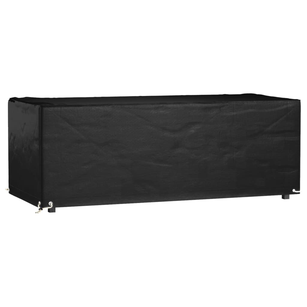 vidaXL Husă pentru mobilier de grădină, 8 ocheți, 192x82x65 cm, pătrat vidaXL Husă pentru mobilier de grădină, 8 ocheți, 192x82x65 cm, pătrat