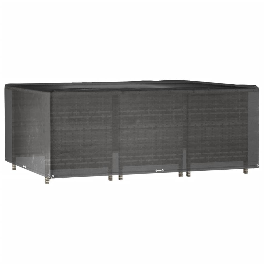 vidaXL Husă pentru mobilier grădină, 16 ocheți, 278x204x105 cm pătrat vidaXL Husă pentru mobilier grădină, 16 ocheți, 278x204x105 cm pătrat