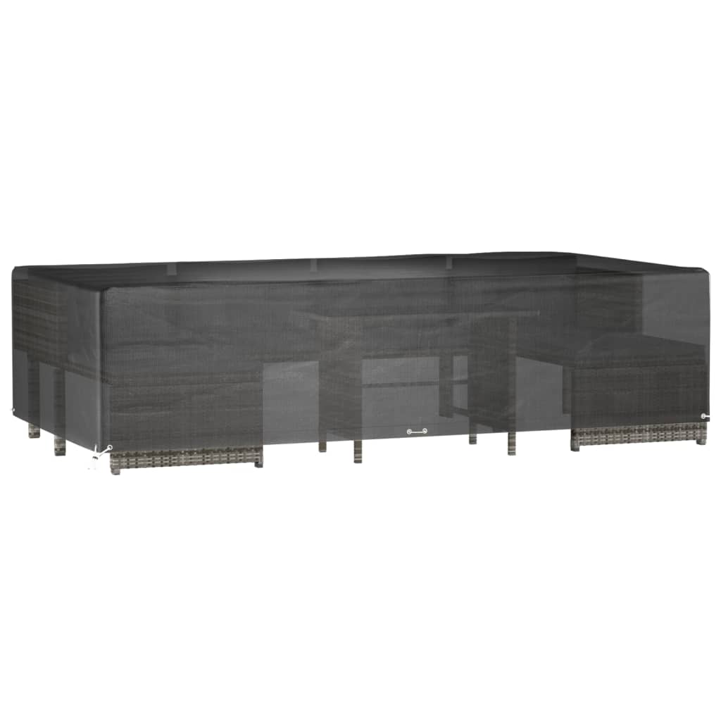 vidaXL Husă pentru mobilier grădină, 12 ocheți, 315x160x75 cm, pătrat vidaXL Husă pentru mobilier grădină, 12 ocheți, 315x160x75 cm, pătrat