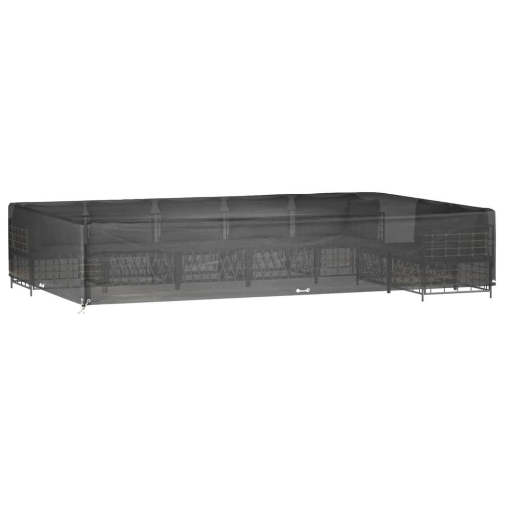 vidaXL Husă pentru mobilier grădină, 16 ocheți, 325x205x60 cm, pătrat vidaXL Husă pentru mobilier grădină, 16 ocheți, 325x205x60 cm, pătrat