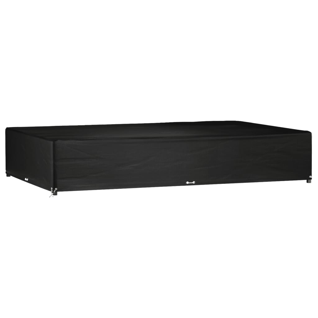 vidaXL Husă pentru mobilier grădină, 16 ocheți, 325x205x60 cm, pătrat vidaXL Husă pentru mobilier grădină, 16 ocheți, 325x205x60 cm, pătrat