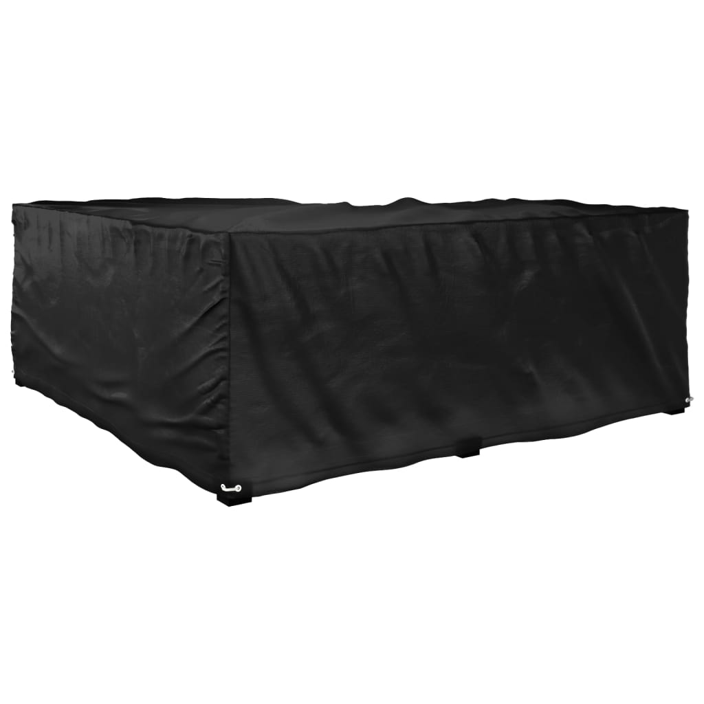 vidaXL Husă mobilier de grădină în formă de L 12 ocheți, 185x185x70 cm vidaXL Husă mobilier de grădină în formă de L 12 ocheți, 185x185x70 cm