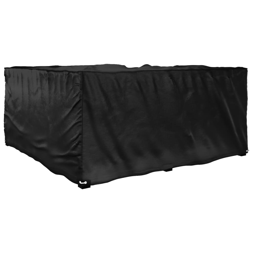 vidaXL Husă mobilier de grădină în formă de L 12 ocheți, 185x185x90 cm vidaXL Husă mobilier de grădină în formă de L 12 ocheți, 185x185x90 cm