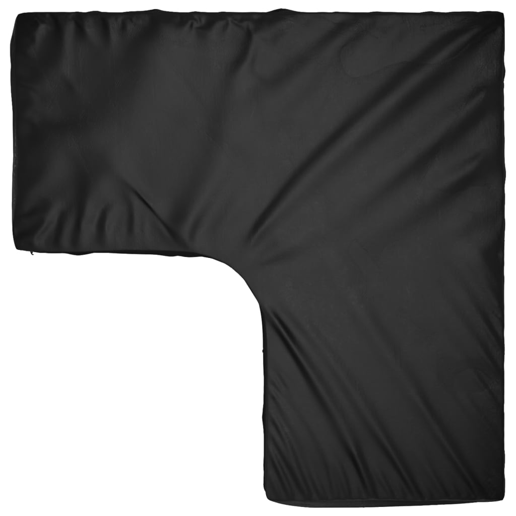 vidaXL Husă mobilier de grădină în formă de L 16 ocheți, 215x215x70 cm
