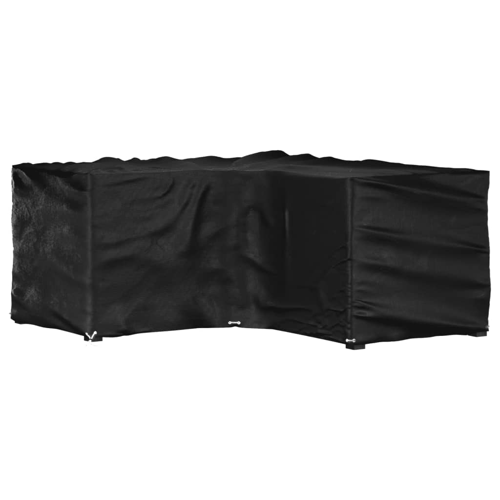 vidaXL Husă mobilier de grădină în formă de L 16 ocheți, 215x215x90 cm vidaXL Husă mobilier de grădină în formă de L 16 ocheți, 215x215x90 cm