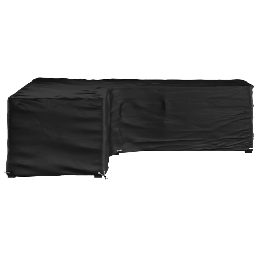 vidaXL Husă mobilier de grădină în formă de L 16 ocheți, 285x285x70 cm vidaXL Husă mobilier de grădină în formă de L 16 ocheți, 285x285x70 cm
