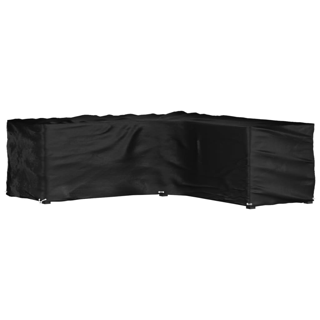 vidaXL Husă mobilier de grădină în formă de L 16 ocheți, 285x285x90 cm vidaXL Husă mobilier de grădină în formă de L 16 ocheți, 285x285x90 cm
