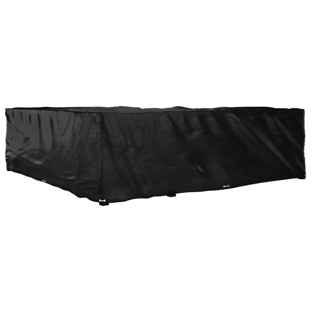 vidaXL Husă mobilier de grădină în formă de L 20 ocheți, 300x300x90 cm vidaXL Husă mobilier de grădină în formă de L 20 ocheți, 300x300x90 cm