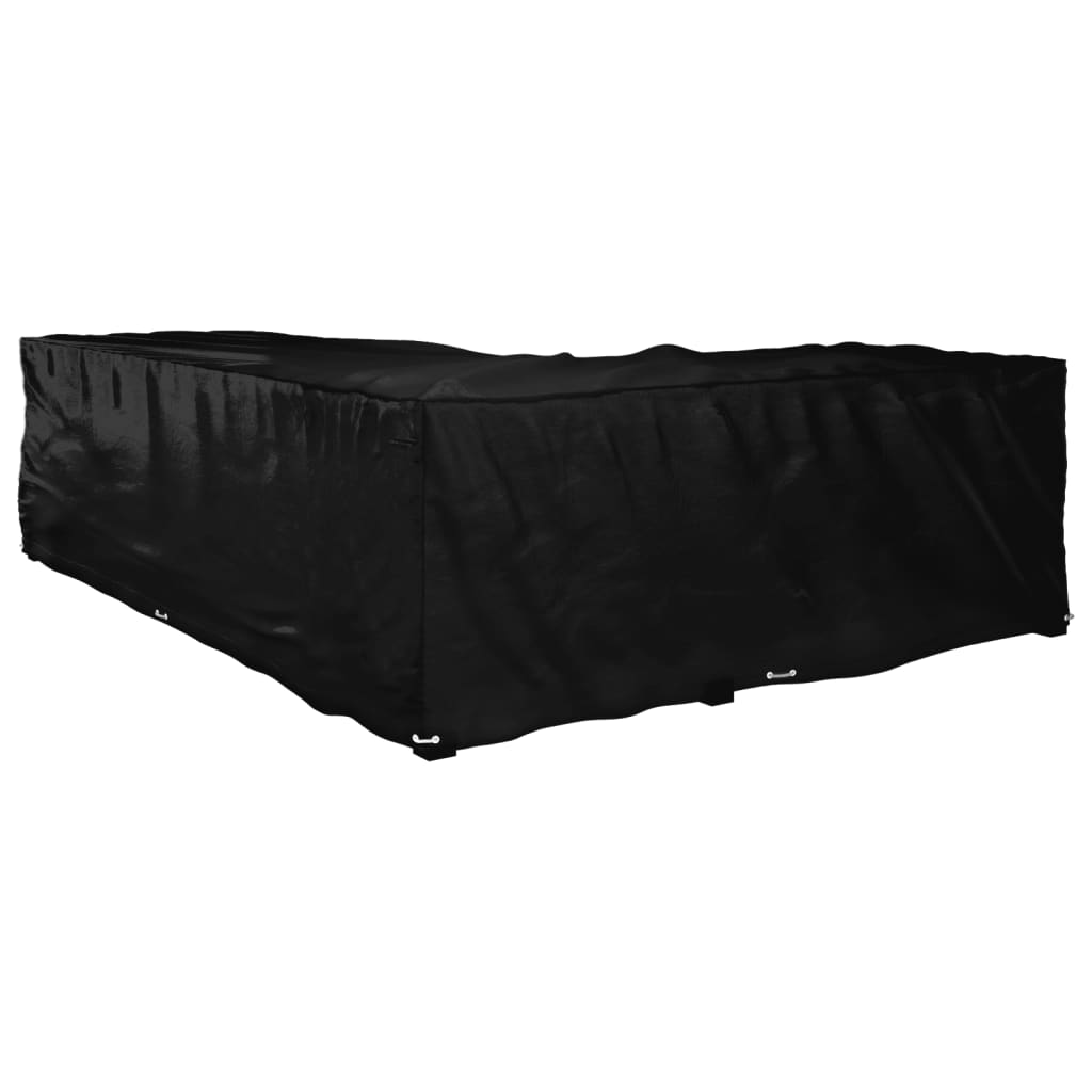 vidaXL Husă mobilier de grădină în formă de L 16 ocheți, 210x260x80 cm vidaXL Husă mobilier de grădină în formă de L 16 ocheți, 210x260x80 cm