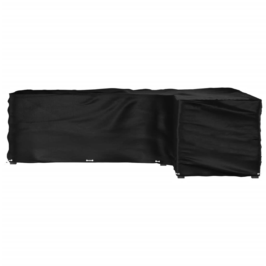 vidaXL Husă mobilier de grădină în formă de L 16 ocheți, 260x210x80 cm vidaXL Husă mobilier de grădină în formă de L 16 ocheți, 260x210x80 cm