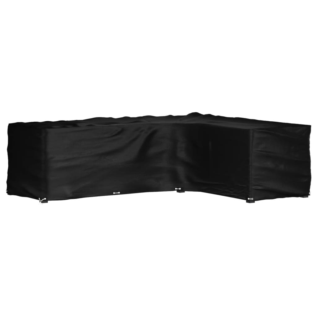 vidaXL Husă mobilier de grădină în formă de L 16 ocheți, 260x210x80 cm vidaXL Husă mobilier de grădină în formă de L 16 ocheți, 260x210x80 cm