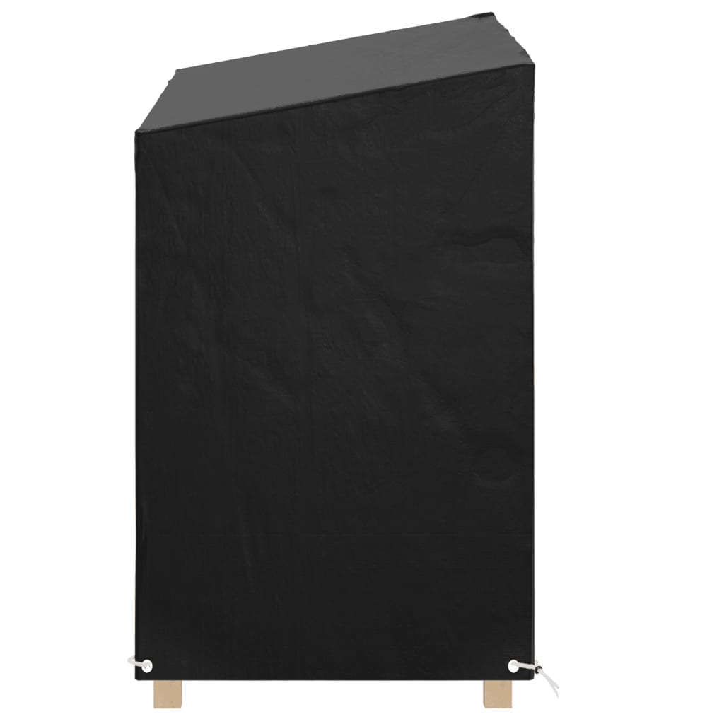 vidaXL Husă bancă de balansoar 8 ocheți 125x90x135/165 cm polietilenă