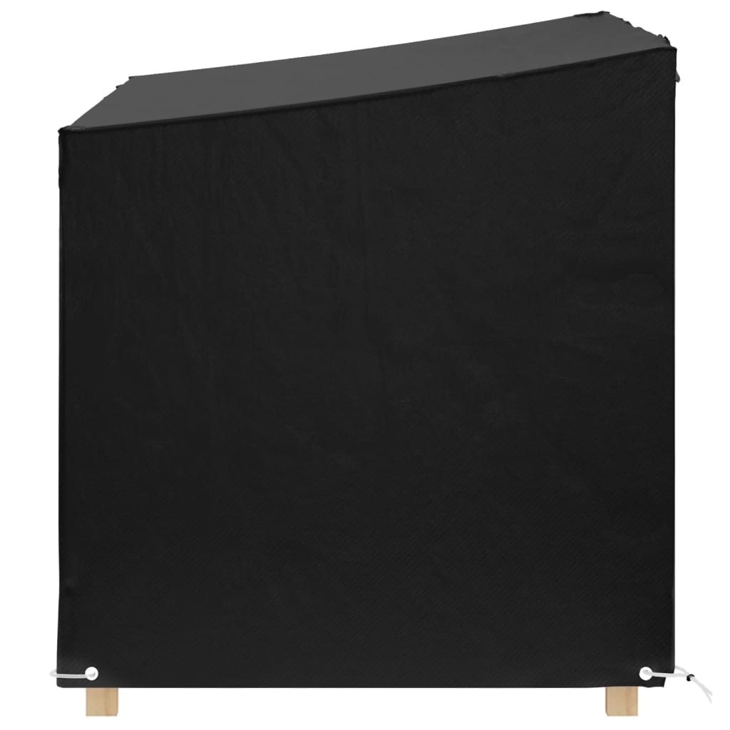 vidaXL Husă bancă de balansoar 12 ocheți 215x150x130/150cm polietilenă
