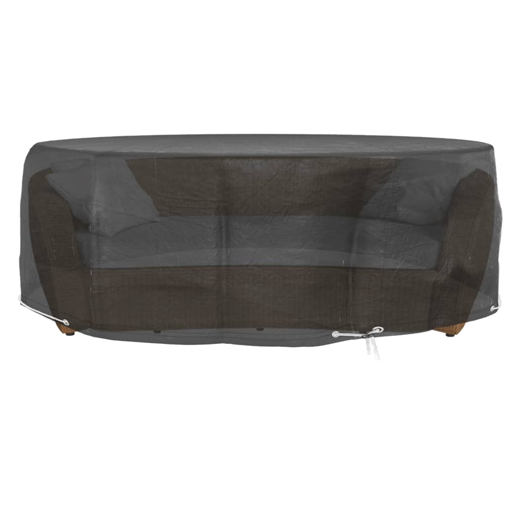 vidaXL Husă mobilier tip insulă, 10 ocheți, rotund, Ø236x67 cm vidaXL Husă mobilier tip insulă, 10 ocheți, rotund, Ø236x67 cm