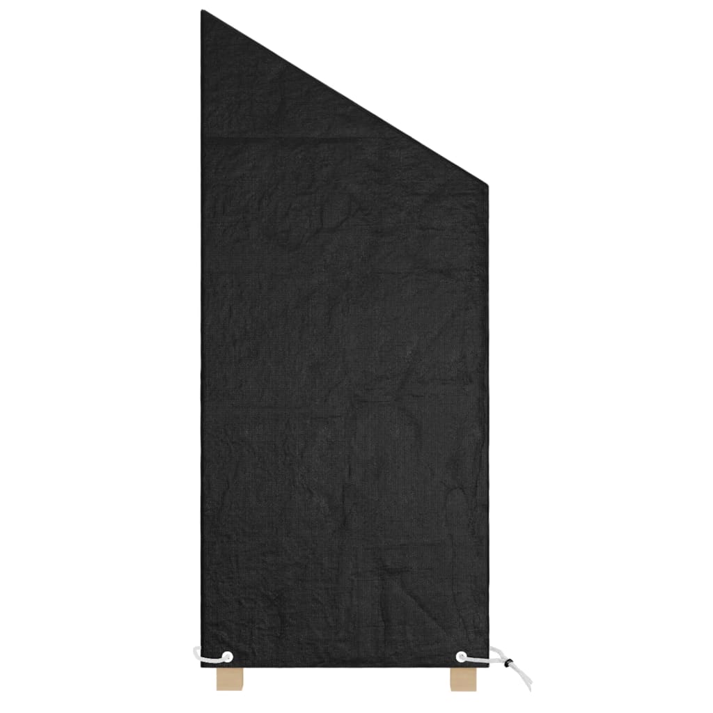 vidaXL Husă scaun grădină, 8 ocheți, 65x65x110/150 cm, polietilenă vidaXL Husă scaun grădină, 8 ocheți, 65x65x110/150 cm, polietilenă