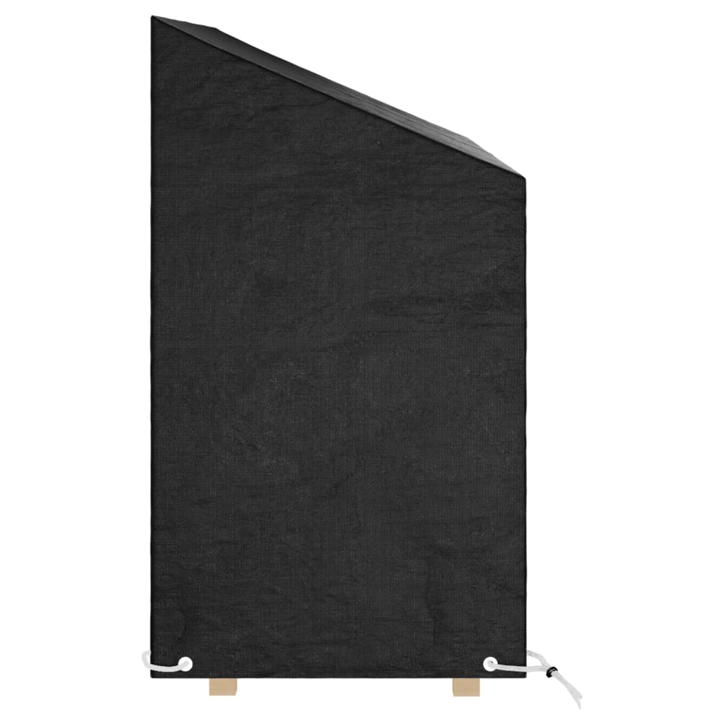 vidaXL Husă banchetă grădină, 8 ocheți, 160x70x70/88 cm, polietilenă vidaXL Husă banchetă grădină, 8 ocheți, 160x70x70/88 cm, polietilenă