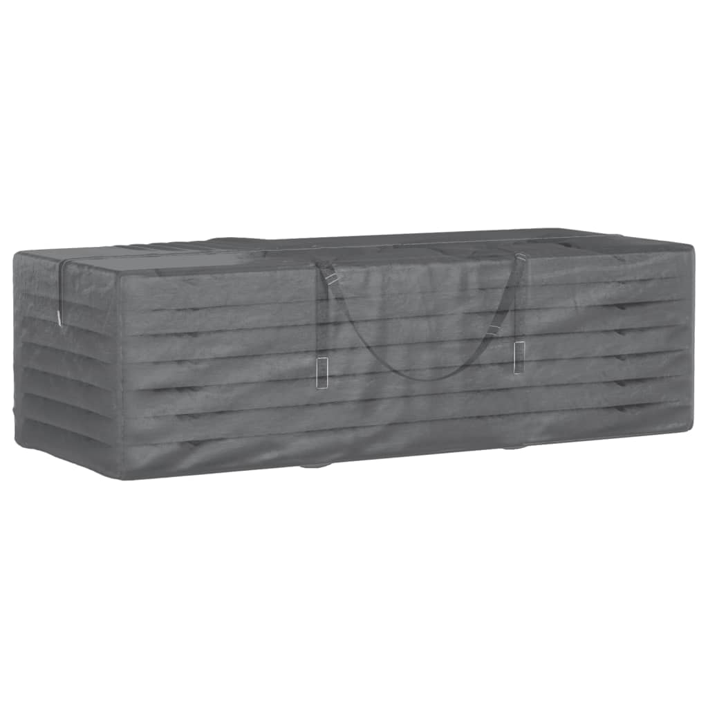 vidaXL Geantă depozitare perne grădină, negru 135x40x55 cm polietilenă vidaXL Geantă depozitare perne grădină, negru 135x40x55 cm polietilenă